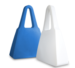 Shining Bag Weiß und Blau 